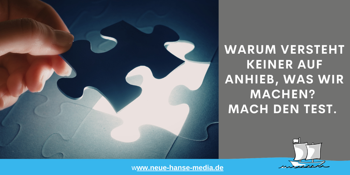 Warum versteht keiner was wir eigentlich machen?